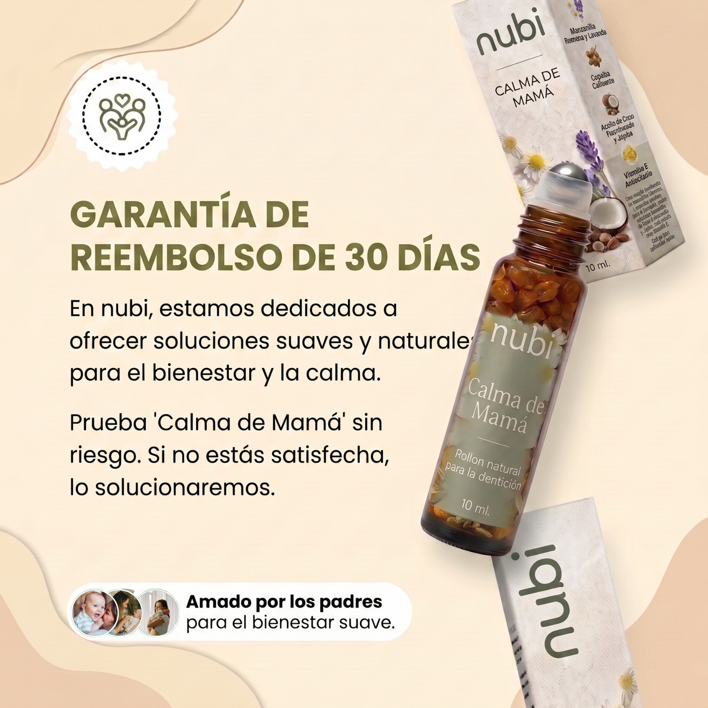 Calma de Mamá- Roll-on natural