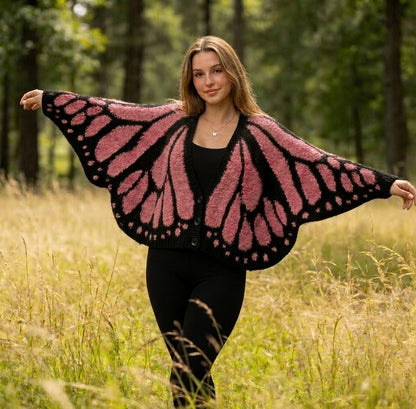 Clara’s Art™ – Cardigan Monarca Crochet