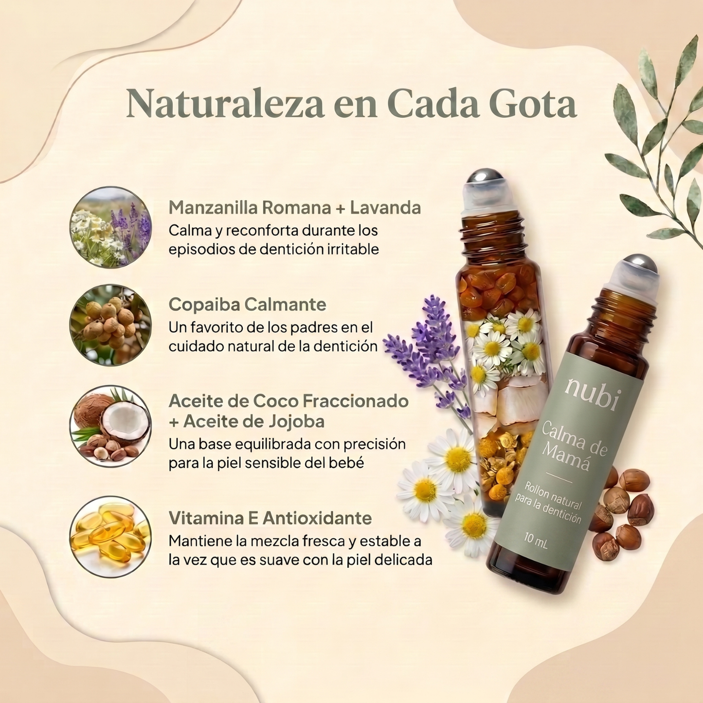 Calma de Mamá- Roll-on natural