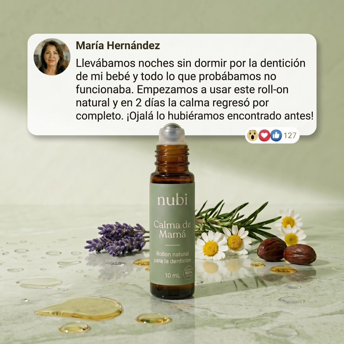 Calma de Mamá- Roll-on natural