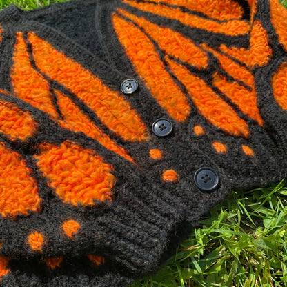 Clara’s Art™ – Cardigan Monarca Crochet